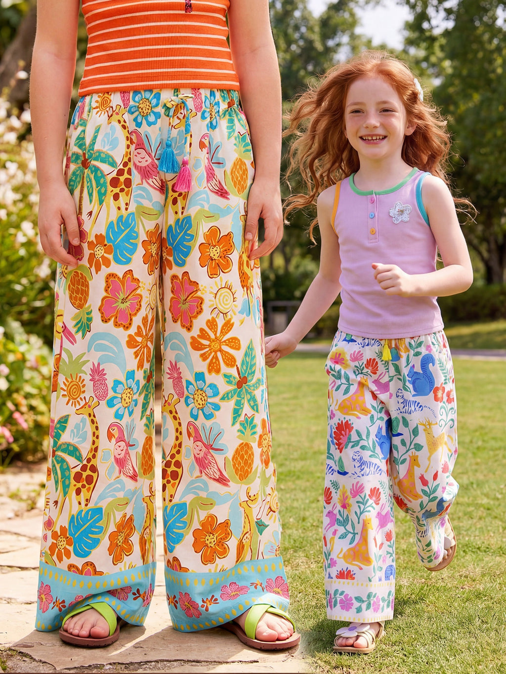Floral Print Pant