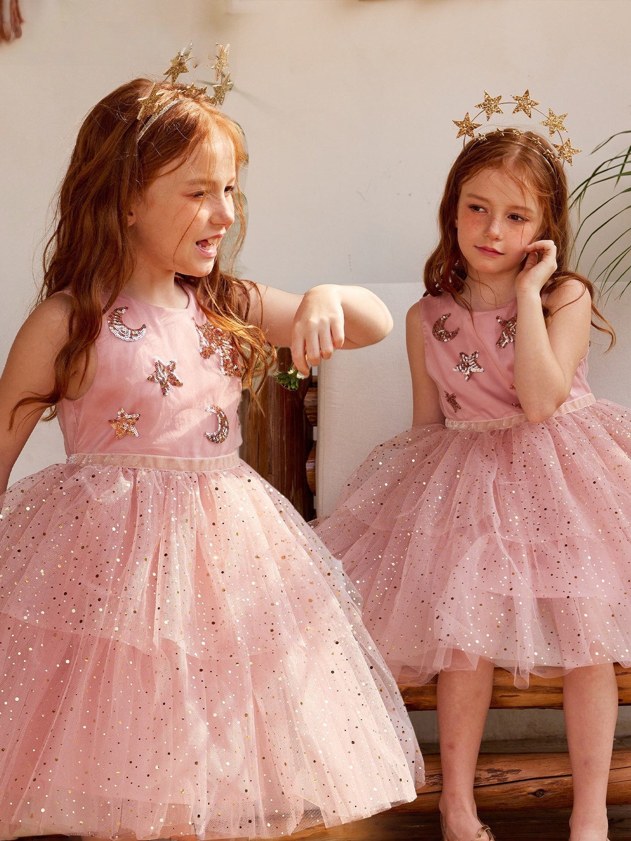 Sequin Sleeveless Mesh Party Dress