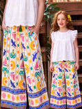 Coconut Tree Print Pant