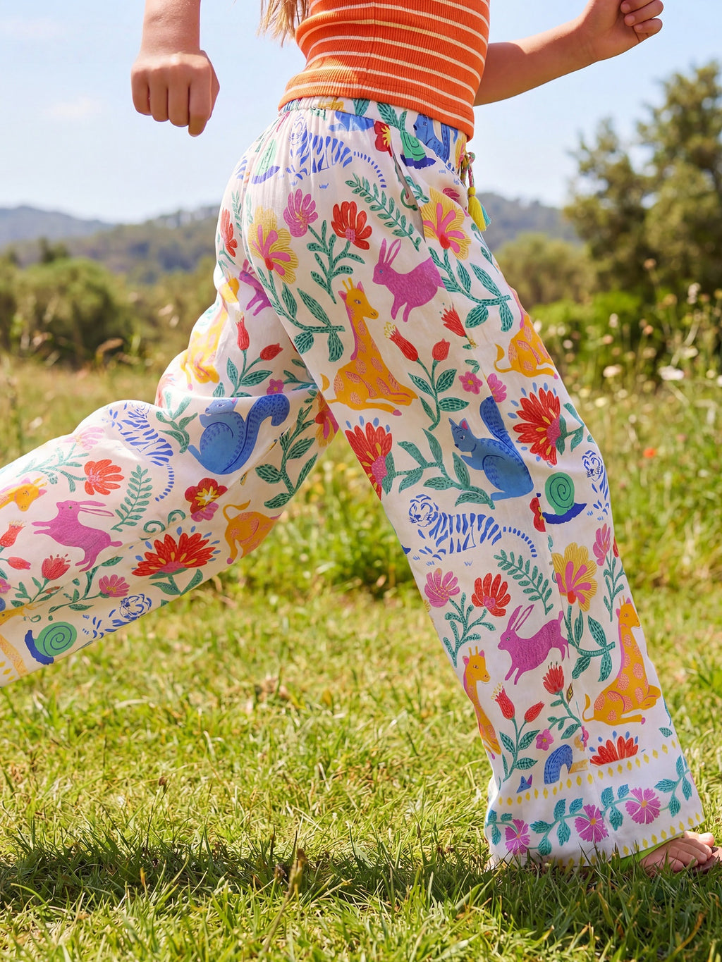 Floral Print Pant