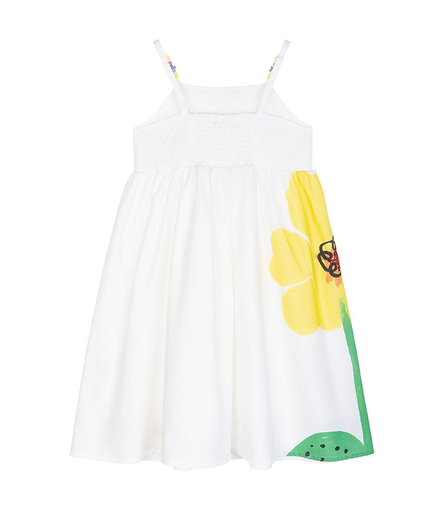 Flower Print Spaghetti Strap Dress