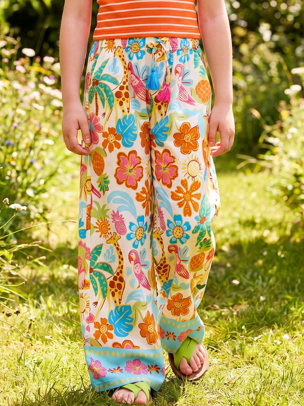 Floral Print Pant